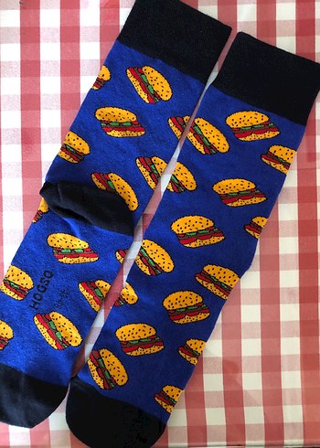 HOGSO Burger Socks 2 ÇİFT - Görsel 3