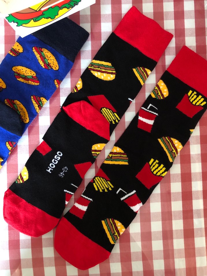HOGSO Burger Socks 2 ÇİFT - Görsel 2