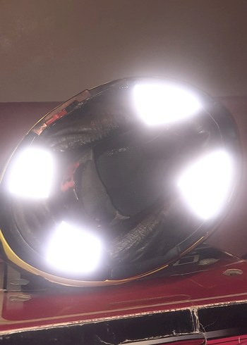 LS2 FF370 Shadow Neon Sarı ÇENE AÇILIR KASK L BEDEN - Görsel 8