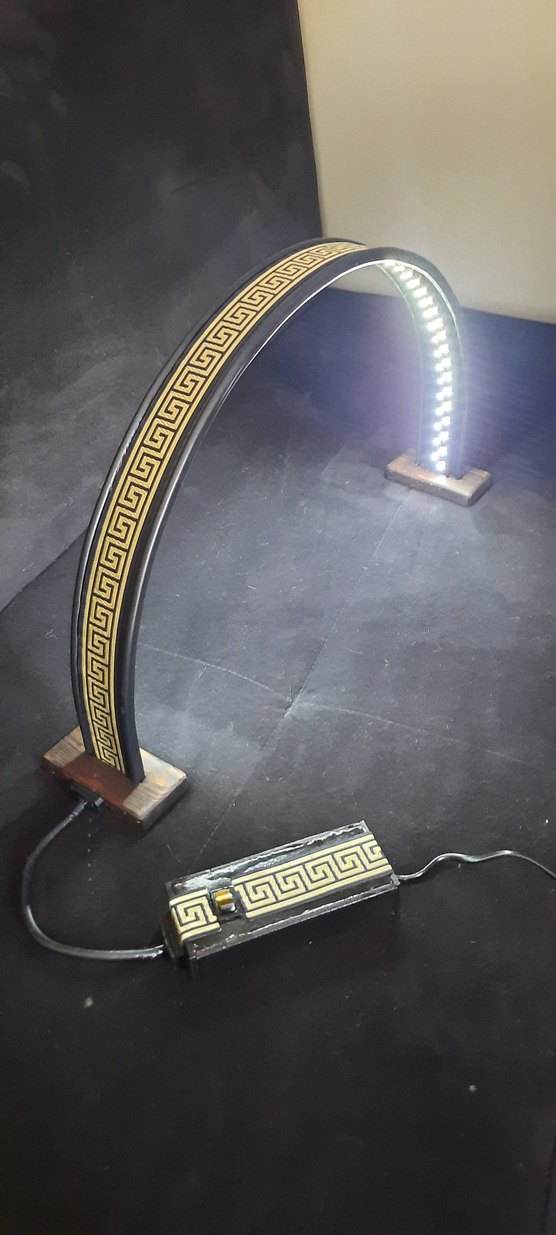 NAİL ART ve MANİKÜR MASA ÜSTÜ YARIM AY  LED IŞIK - Görsel 2