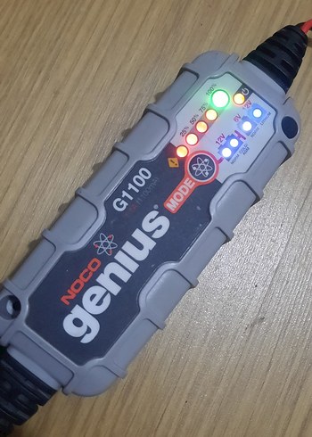 NOCO Genius G1100 6V/12V 40Ah Ultrasafe Akıllı Akü Şarj Cihazı - Görsel 5