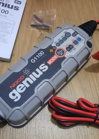 NOCO Genius G1100 6V/12V 40Ah Ultrasafe Akıllı Akü Şarj Cihazı - Görsel 2