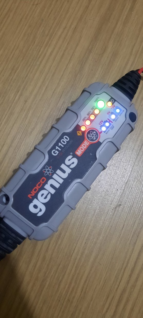 NOCO Genius G1100 6V/12V 40Ah Ultrasafe Akıllı Akü Şarj Cihazı - Görsel 5
