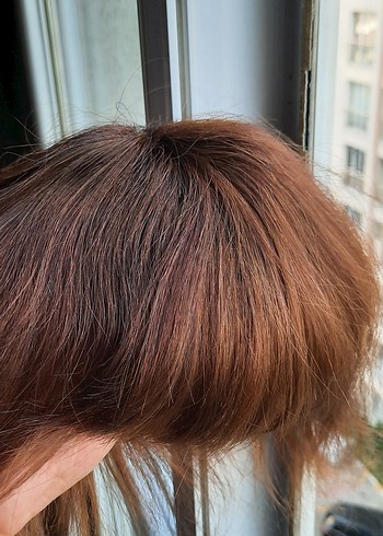 Gerçek saç tepelik kahkül - Görsel 2