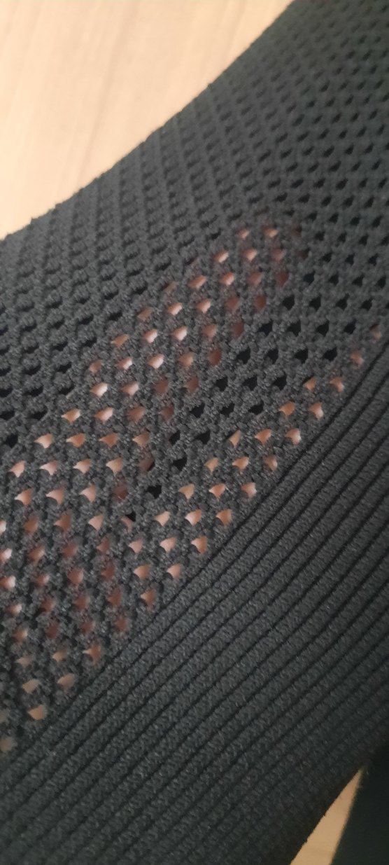 Sıfır Yakalı Mudo Kadın Triko Elbise - Görsel 3