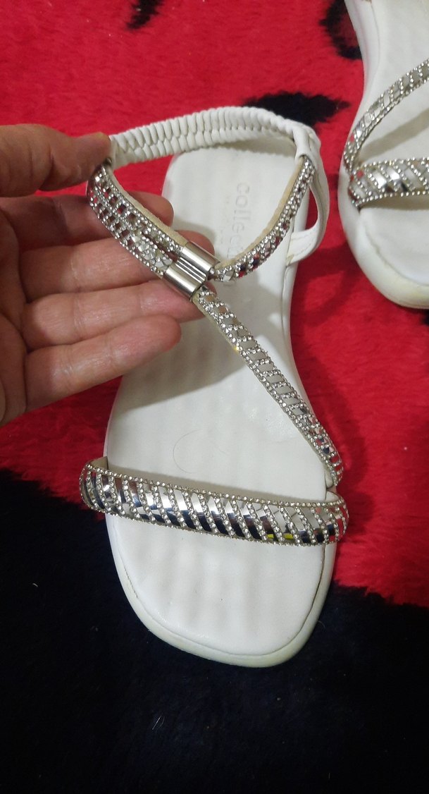 Taşlı harika Kadın Sandalet - Görsel 2