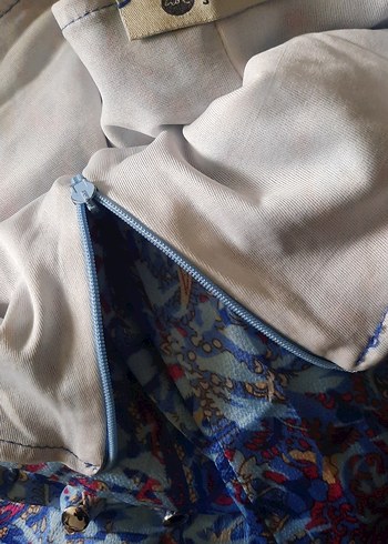 Düğme detaylı Mini Etek - Görsel 6