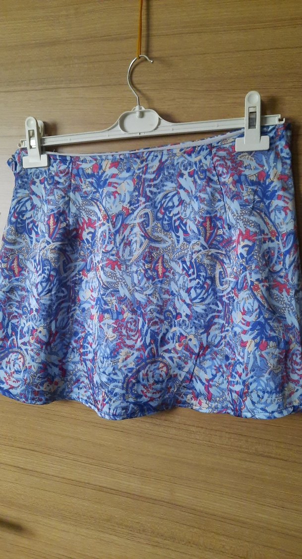 Düğme detaylı Mini Etek - Görsel 4