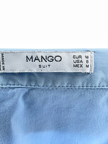 m Beden mavi Renk Mango Gömlek %70 İndirimli.