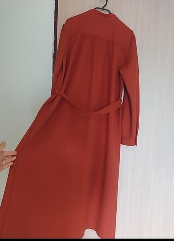 Turuncu Uzun Tunik - Görsel 8