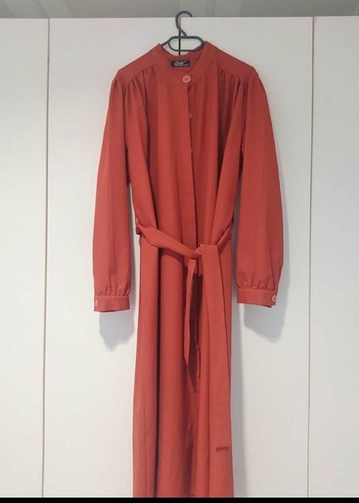 Turuncu Uzun Tunik - Görsel 2