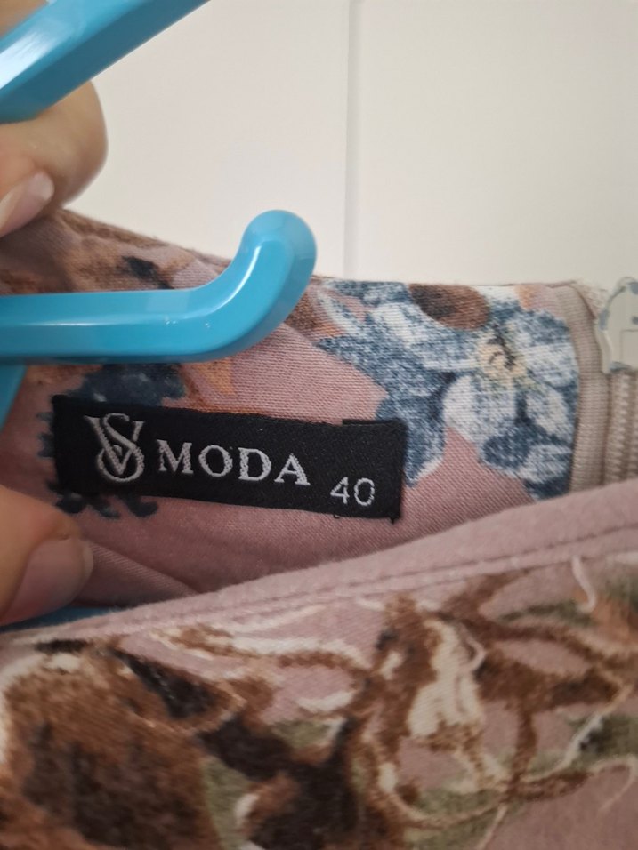 Pembe Çiçekli Bohem Tunik - Görsel 4