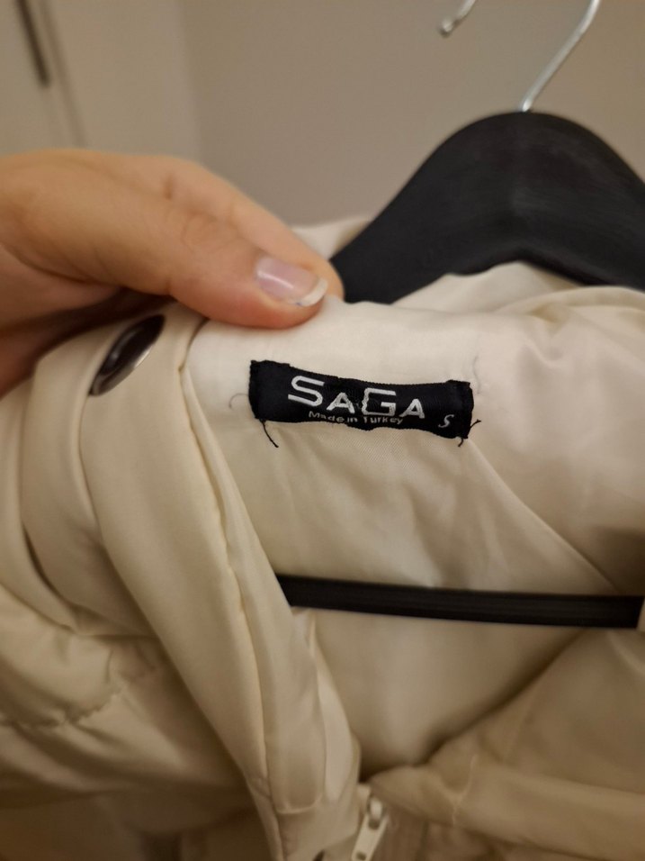 Bej Düğmeli Kadın Midi Yelek - Görsel 4