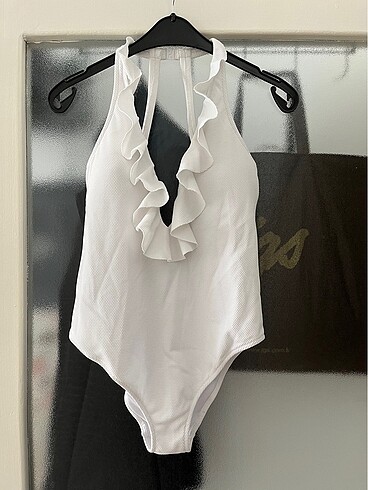 Calzedonia Beyaz Kadın Mayo