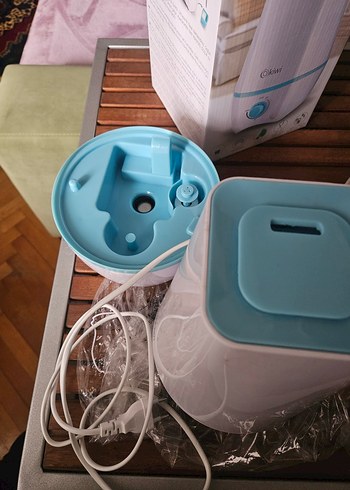 Beyaz Kiwi Hava Temizleyici ve Nemlendirici - Görsel 2