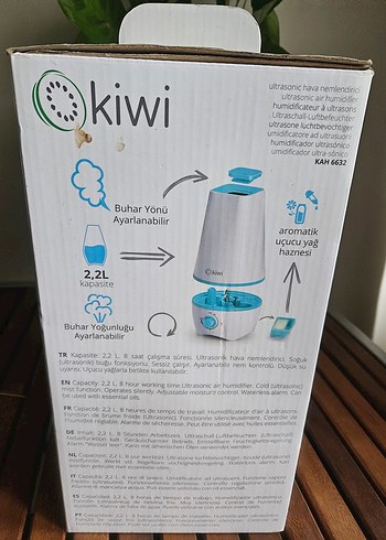Beyaz Kiwi Hava Temizleyici ve Nemlendirici - Görsel 5