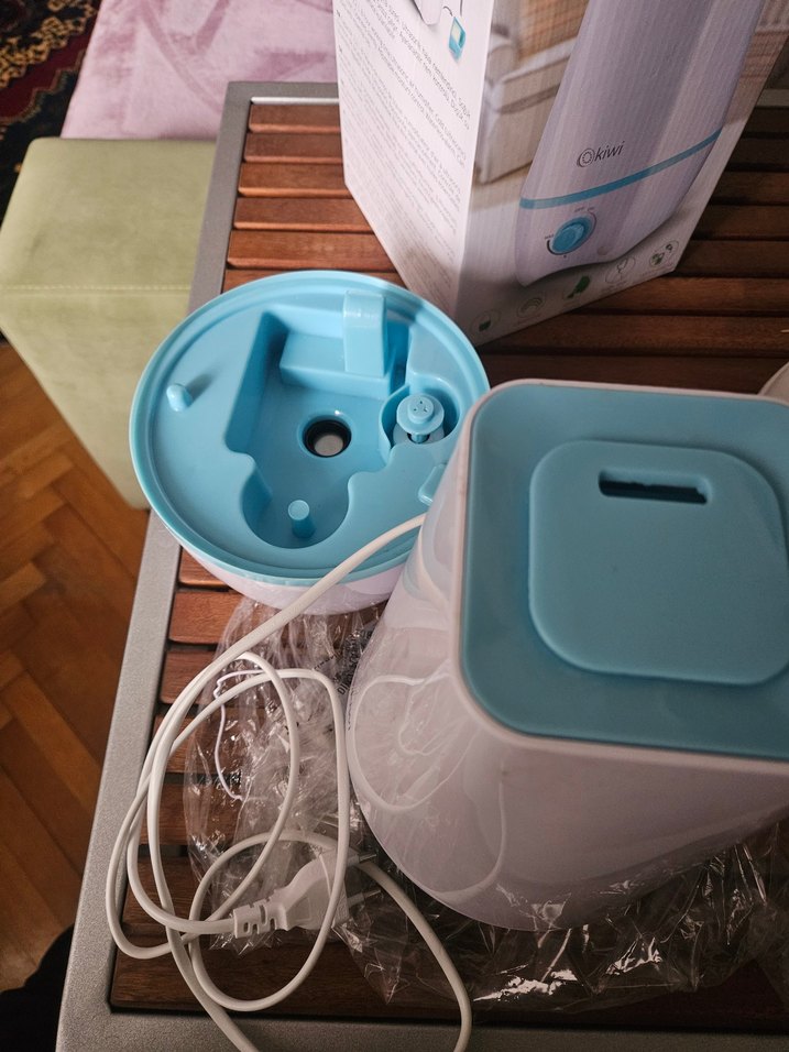 Beyaz Kiwi Hava Temizleyici ve Nemlendirici - Görsel 2