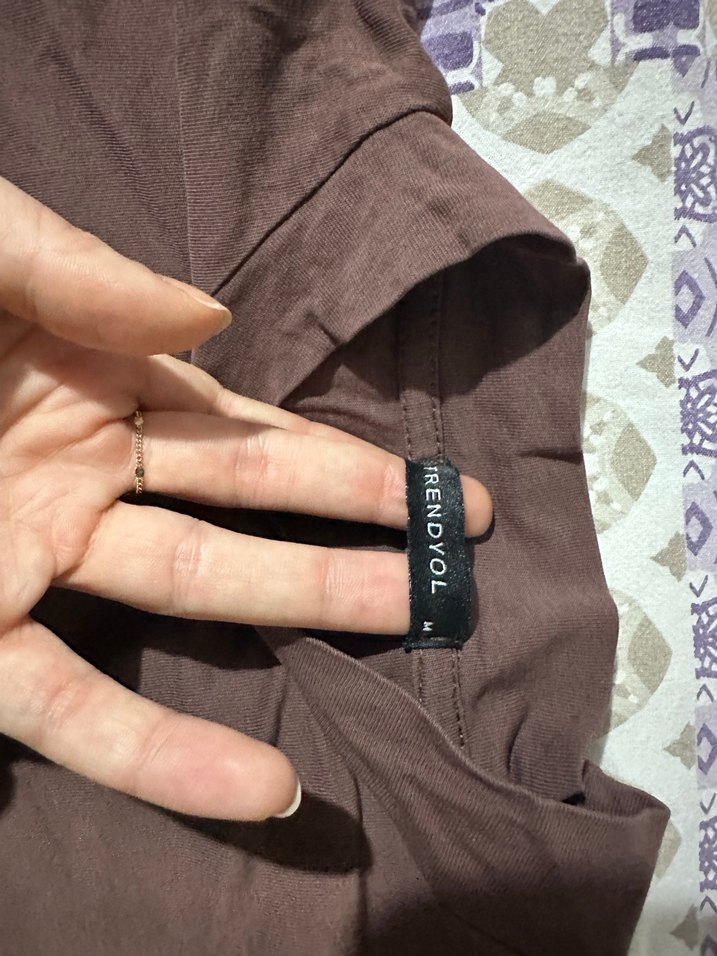 Düz Kahverengi crop - Görsel 2