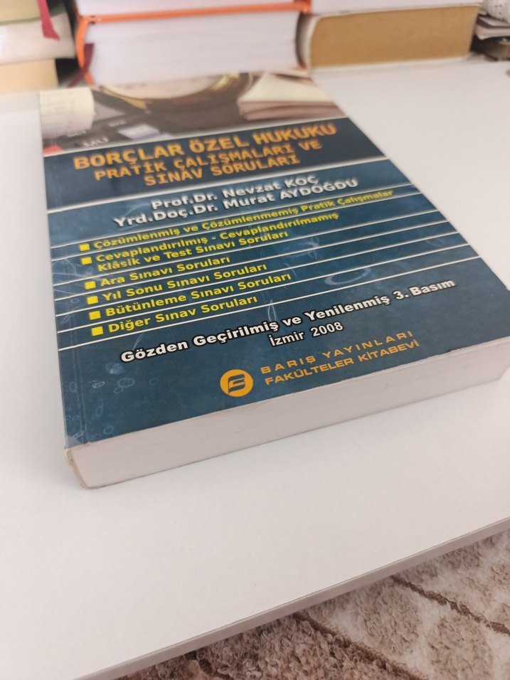 Borçlar Özel Hukuku Pratik Çalışmaları ve Sınav Soruları - Görsel 2