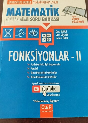 Beden Yks matematik türev fonksiyon integral limit ve süreklilik
