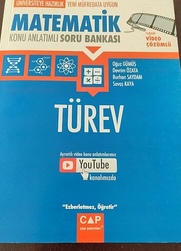 Beden Renk Yks matematik türev fonksiyon integral limit ve süreklilik