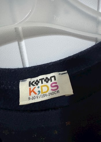 Koton Çok Renkli Uzun Kollu Kız Elbisesi