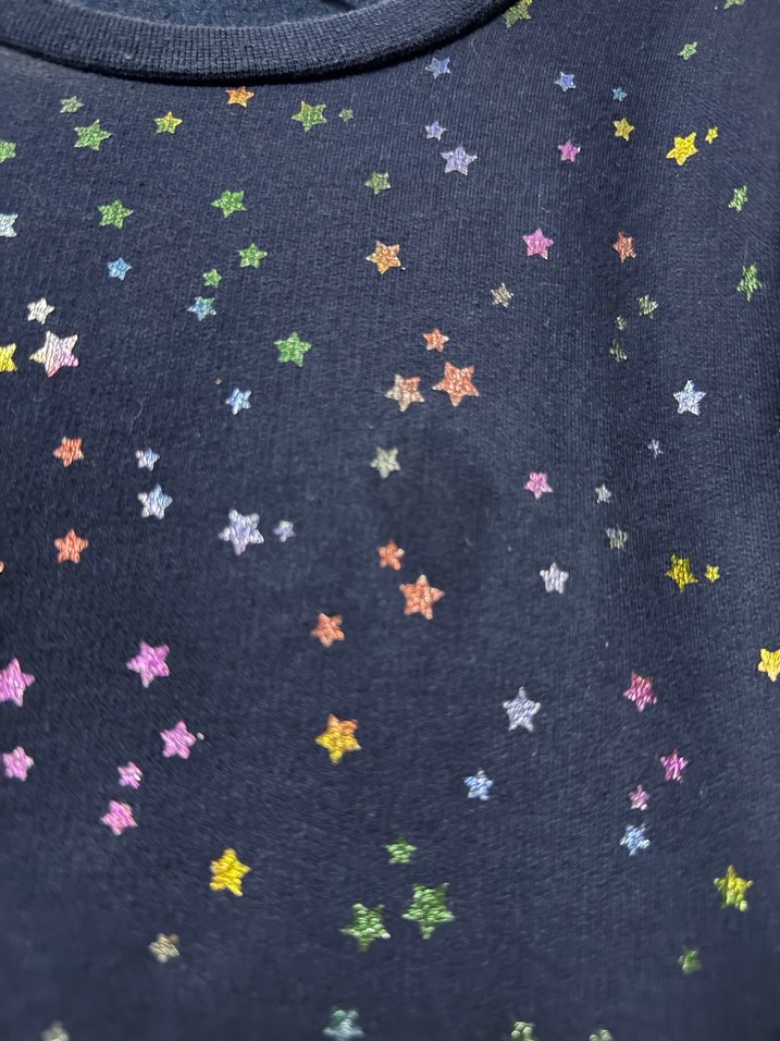 Çok Renkli Uzun Kollu Kız Elbisesi - Görsel 4