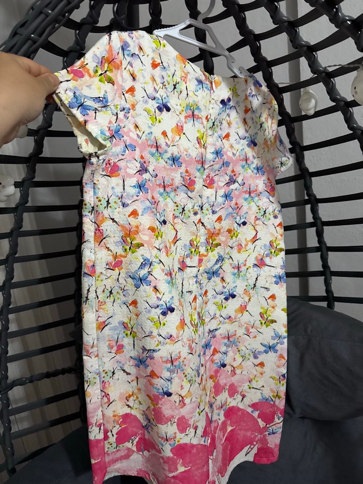 Çiçek Desenli elbise - Görsel 3