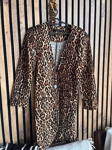 Leopar blazer