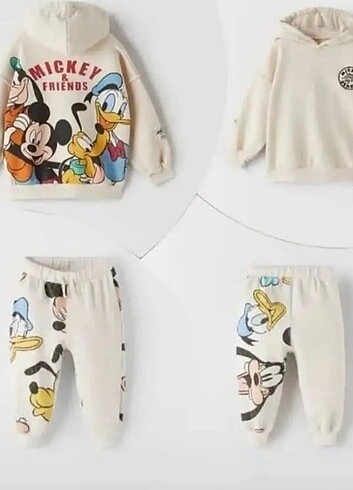 Zara bebek çocuk takım 