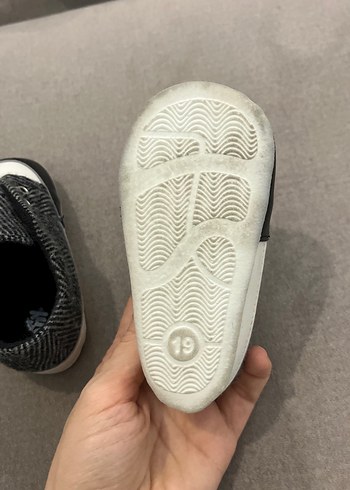 Gri Erkek Bebek İlk Adım Ayakkabısı - Görsel 3