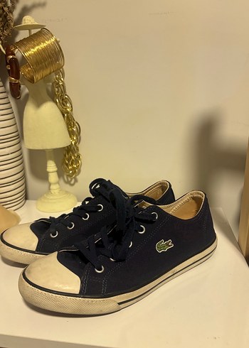 Lacoste Kadın Lacivert Bağcıklı Spor Ayakkabı