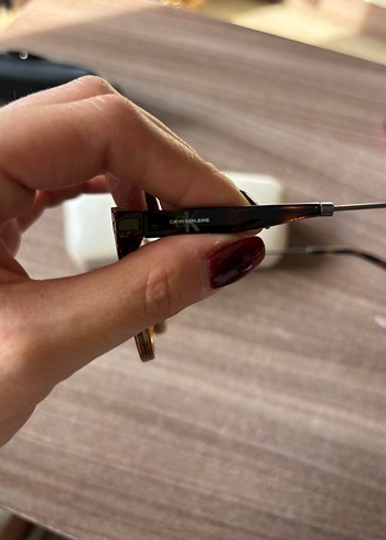 Calvin Klein Jeans Kahverengi Transparan Kadın Gözlüğü - Görsel 5