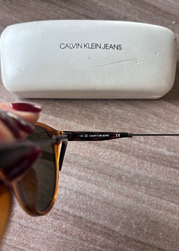 Calvin Klein Jeans Kahverengi Transparan Kadın Gözlüğü - Görsel 3