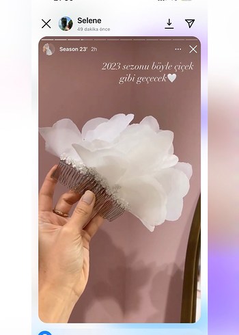 Gelin Saç Aksesuarı - Görsel 3