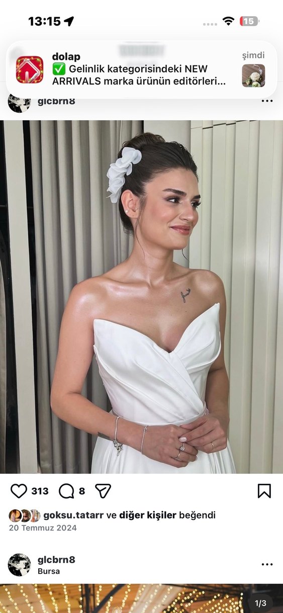 Gelin Saç Aksesuarı - Görsel 2