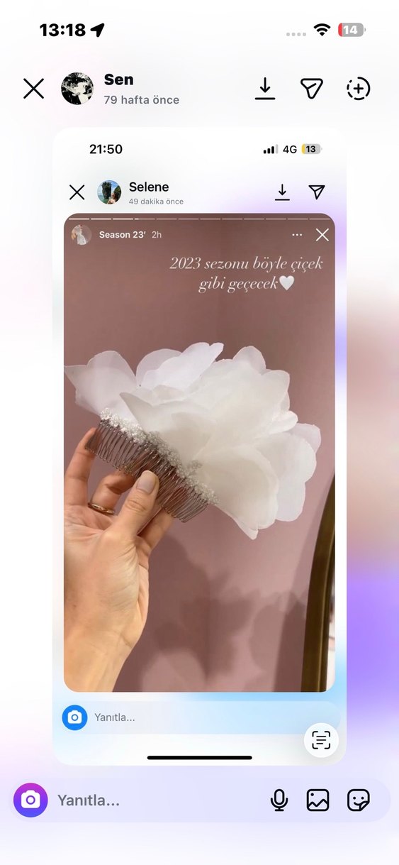 Gelin Saç Aksesuarı - Görsel 3