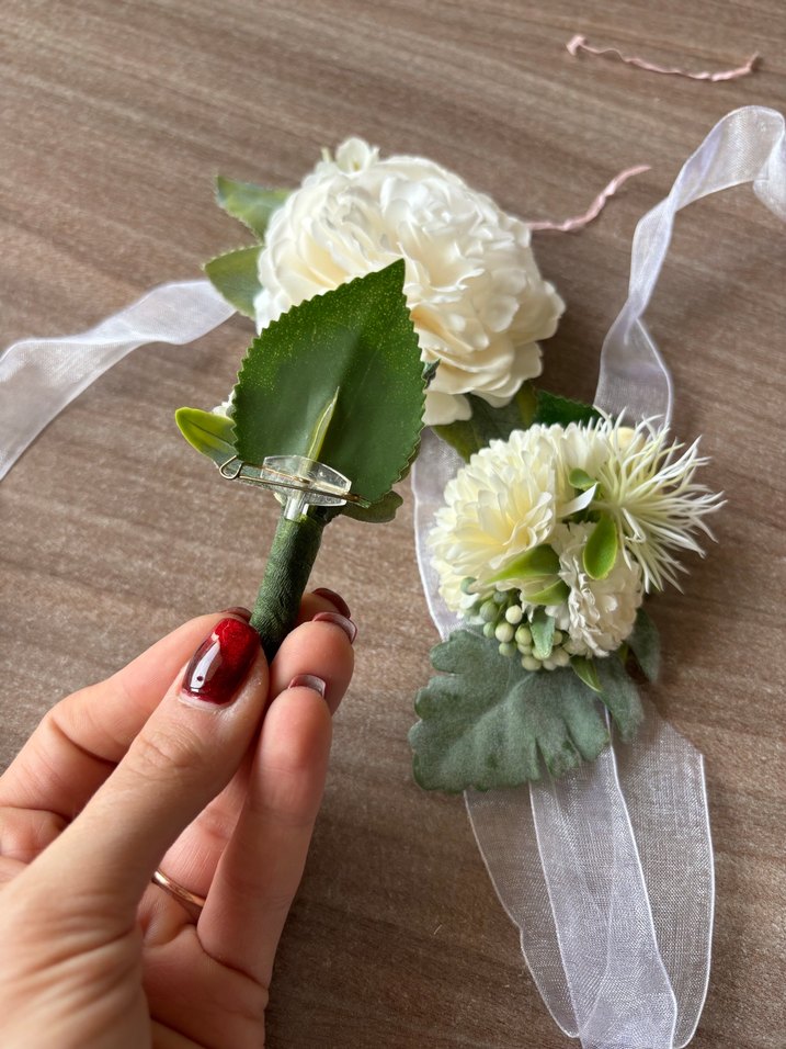 Dantel Detaylı Bohem Beyaz Gelin Aksesuarı - Görsel 2