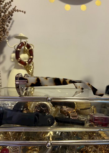 Leopar desenli Kadın Güneş Gözlüğü - Görsel 2