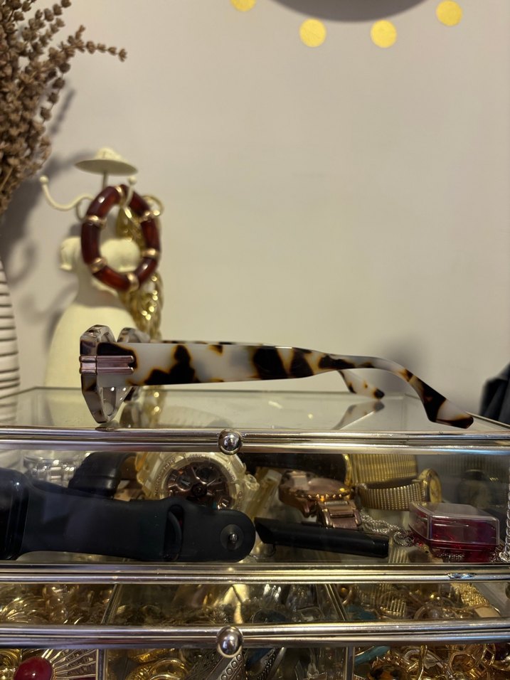 Leopar desenli Kadın Güneş Gözlüğü - Görsel 2