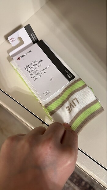 Lululemon çorap
