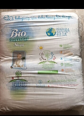 Sleepy Sleepy bebek bezi bio natural 5 numara