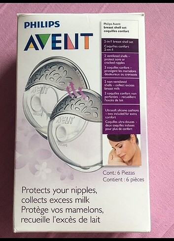 Avent göğüs kalkanı