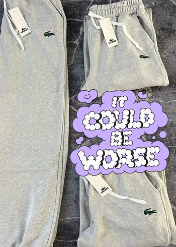 Erkek Siyah Regular Fit Sweatpants - Görsel 4