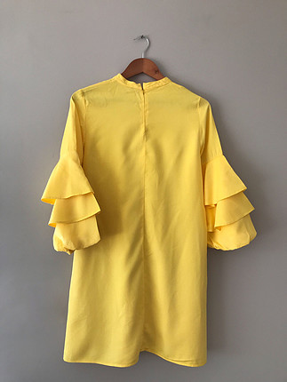 Zara sarı elbise