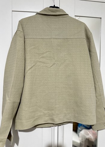 Bej Düğmeli Erkek Keten Ceket - Görsel 6