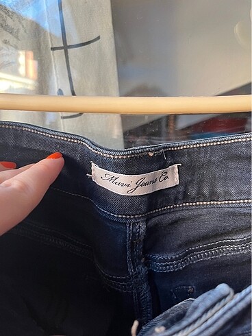 xs Beden lacivert Renk Mavi jeans kot etek
