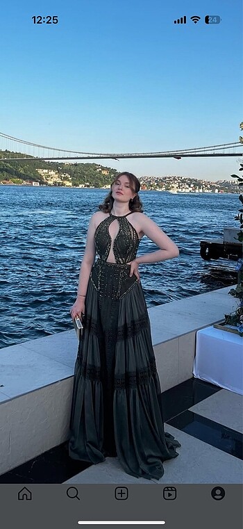 işlemeli abiye