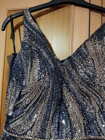 38 Beden lacivert Renk Nişanlık