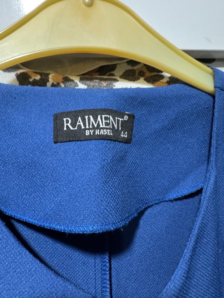 Kadın Uzun Kolsuz Mavi yelek - Görsel 2